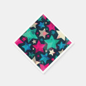 Stars patroon servet (Hoek)