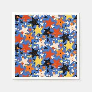 Stars patroon servet
