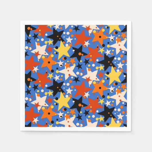 Stars patroon servet (Voorkant)