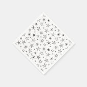 Stars patroon servet (Hoek)