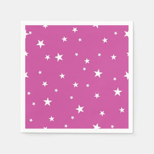 Stars patroon servet (Voorkant)