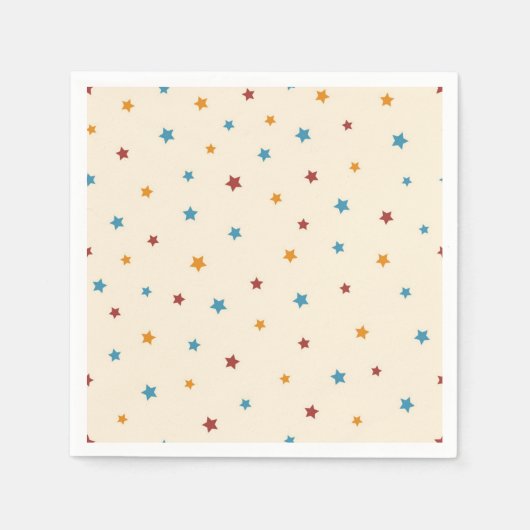 Stars patroon servet (Voorkant)