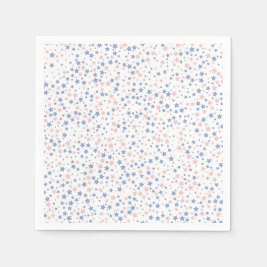 Stars patroon servet (Voorkant)