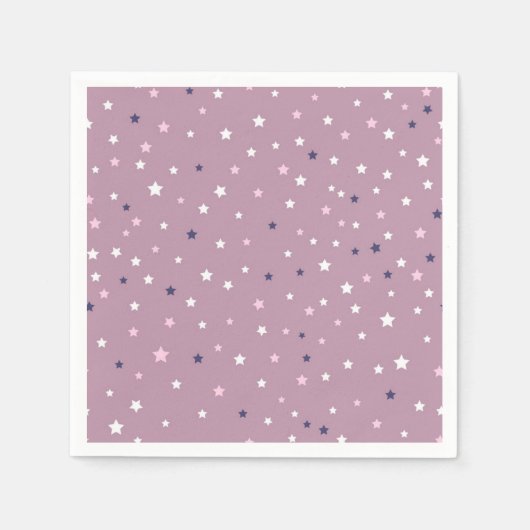 Stars patroon servet (Voorkant)