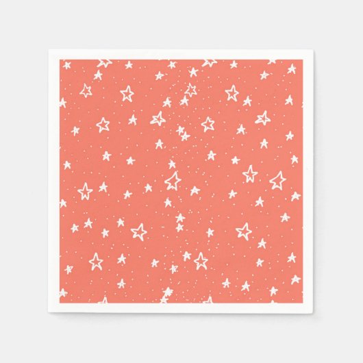 Stars patroon servet (Voorkant)