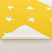 Stars patroon sherpa deken (3/4)