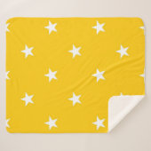 Stars patroon sherpa deken (Voorkant (horizontaal))
