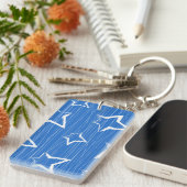Stars patroon sleutelhanger (Voorkant Rechts)