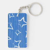 Stars patroon sleutelhanger (achterkant)