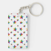 Stars patroon sleutelhanger (achterkant)