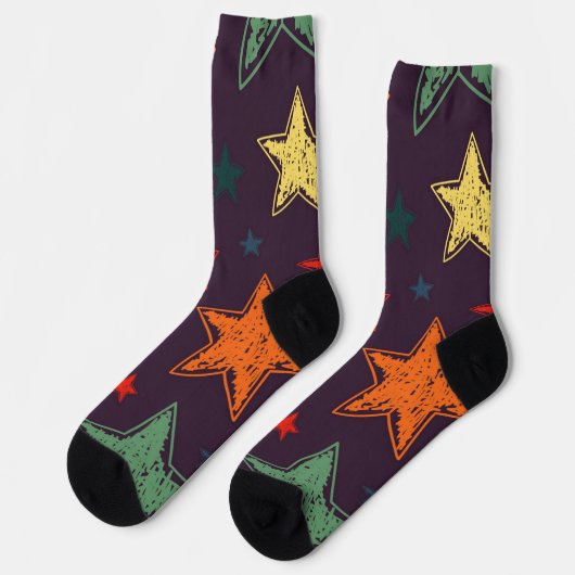 Stars patroon sokken (Links)