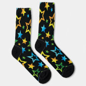 Stars patroon sokken (Rechts)