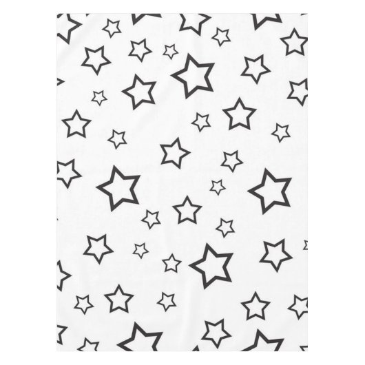 Stars patroon tafelkleed (Voorkant)