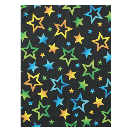 Stars patroon tafelkleed (Voorkant)