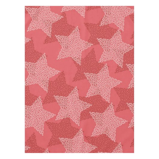 Stars patroon tafelkleed (Voorkant)