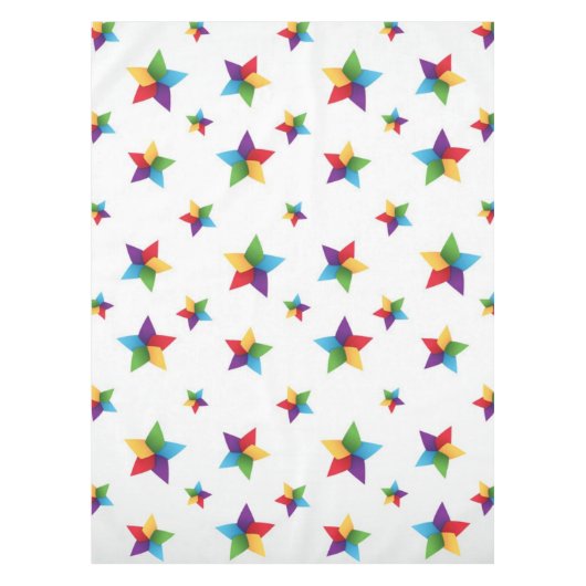 Stars patroon tafelkleed (Voorkant)