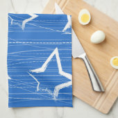 Stars patroon theedoek (Quarter Fold)