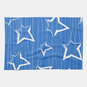 Stars patroon theedoek