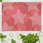 Stars patroon theedoek (Gevouwen)