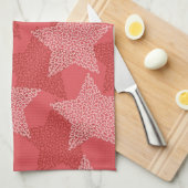 Stars patroon theedoek (Quarter Fold)