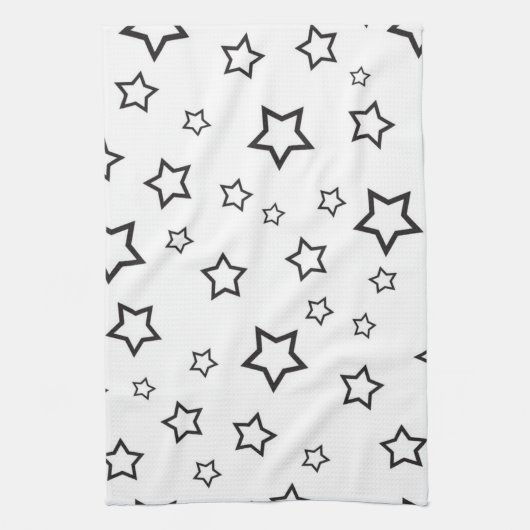 Stars patroon theedoek (Verticaal)