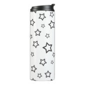 Stars patroon thermosbeker (Gedraaid links)