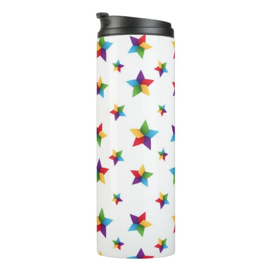 Stars patroon thermosbeker (Geroteerd rechts)