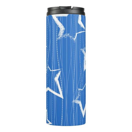 Stars patroon thermosbeker (Achterkant)