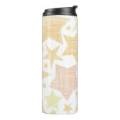 Stars patroon thermosbeker (Gedraaid links)