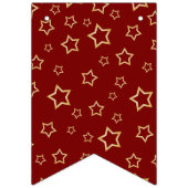 Stars patroon vlaggetjes (Eerste vlag)