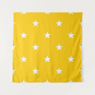 Stars patroon wandkleed
