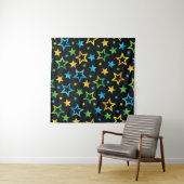 Stars patroon wandkleed (In Situ (horizontaal))