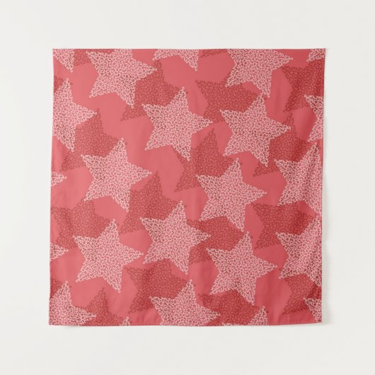 Stars patroon wandkleed (Voorkant)