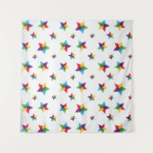 Stars patroon wandkleed (Voorkant (horizontaal))