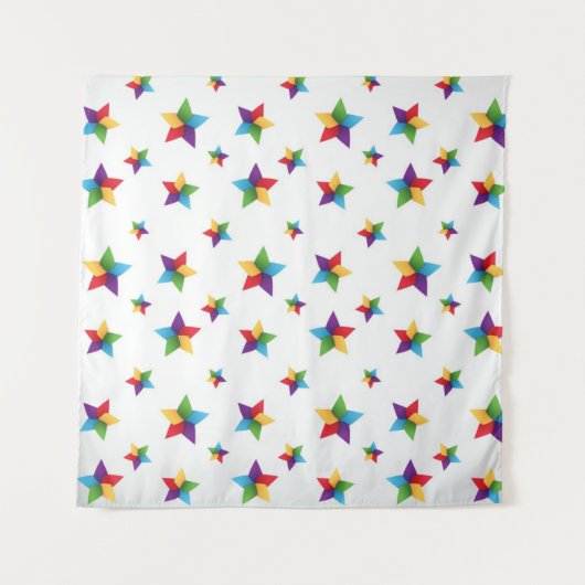 Stars patroon wandkleed (Voorkant)