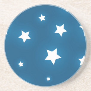 Stars patroon zandsteen onderzetter