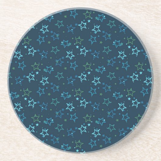 Stars patroon zandsteen onderzetter (Voorkant)