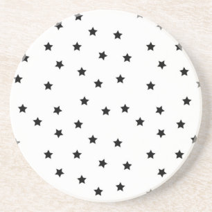 Stars patroon zandsteen onderzetter