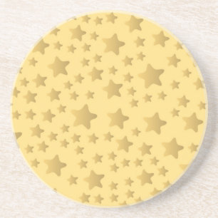 Stars patroon zandsteen onderzetter