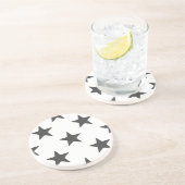 Stars patroon zandsteen onderzetter (Zijkant)