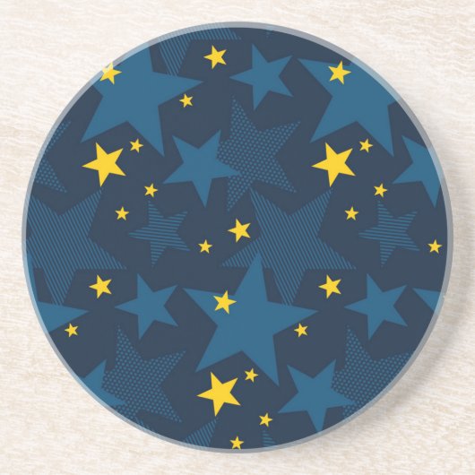 Stars patroon zandsteen onderzetter (Voorkant)