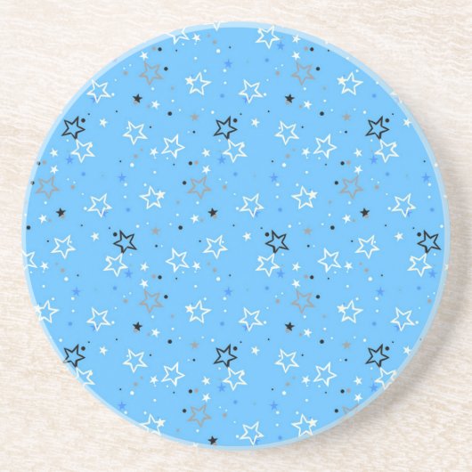 Stars patroon zandsteen onderzetter (Voorkant)