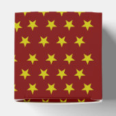 stars pattern bedankdoosjes (Bovenkant)