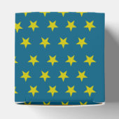 stars pattern bedankdoosjes (Bovenkant)