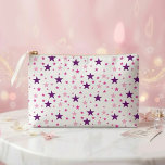 Stars pattern etui<br><div class="desc">Purple and pink stars pattern different sizes on white background</div>