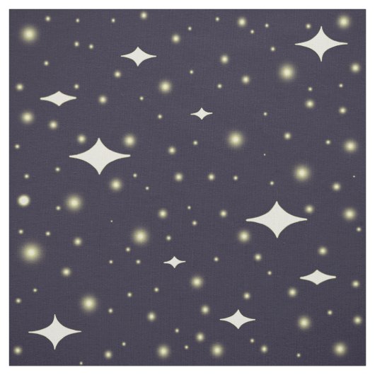 Stars Pattern Fabric Stof (Swatch)