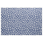 Stars Pattern - White op Blue #1D336D Stof (Yard (91,4 cm))