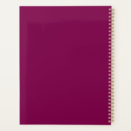 Stars Planner (Achterkant)