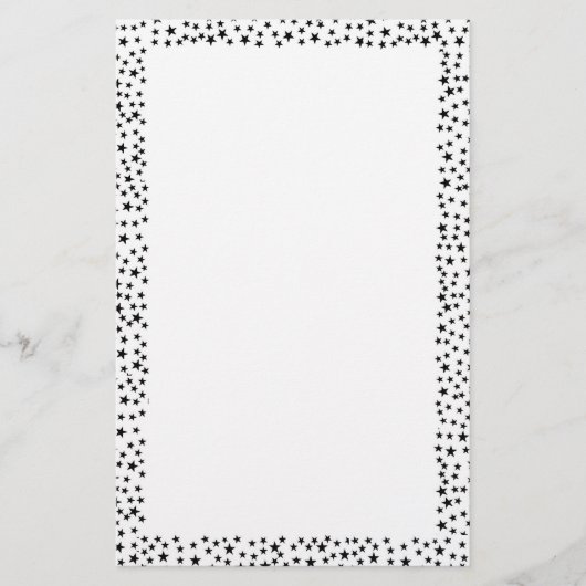Stars randpapier briefpapier (Voorkant)