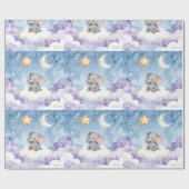 Stars repeating pattern wallpaper cadeaupapier (Vlak)